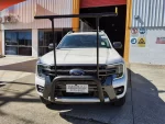  Black texture nudge bar with H RACK to suit XLS, XLT, SPORT, WILDTRACK, EVEREST.